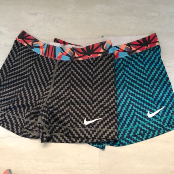 Nike Pants - Two pairs of Nike compression shorts!